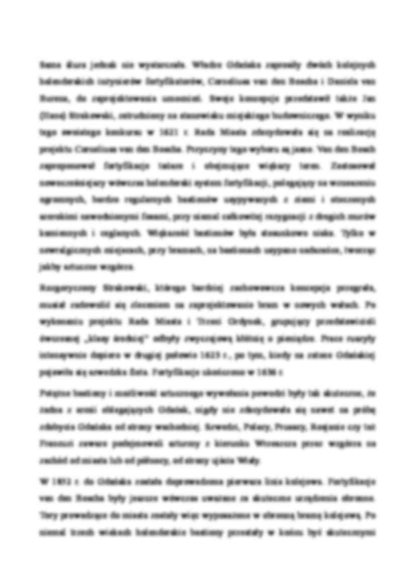 Trasa Wycieczki po Południowym ciągu fortyfikacji Gdańska - strona 3