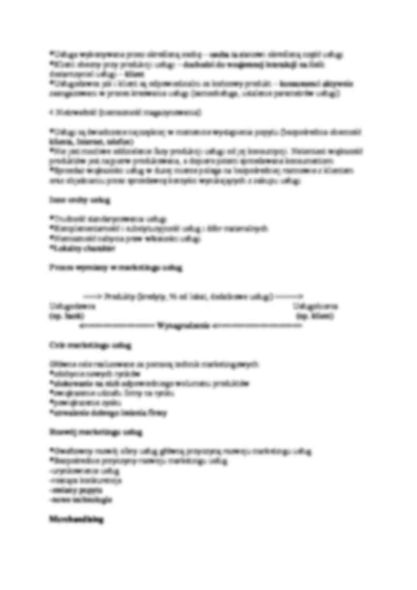 Marketing w wybranych rodzajach działalności - strona 2