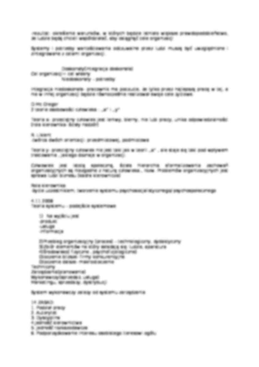 Pytania na egzamin - Praksologia - strona 2