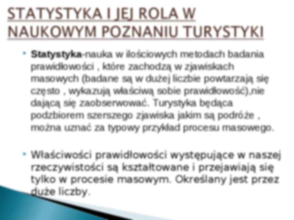 Metody statystyczne w turystyce - strona 2