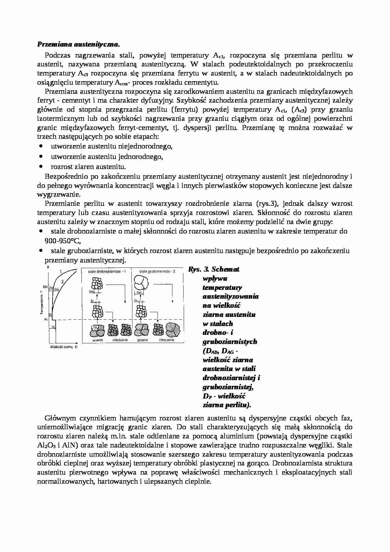 Przemiana austenityczna - strona 1