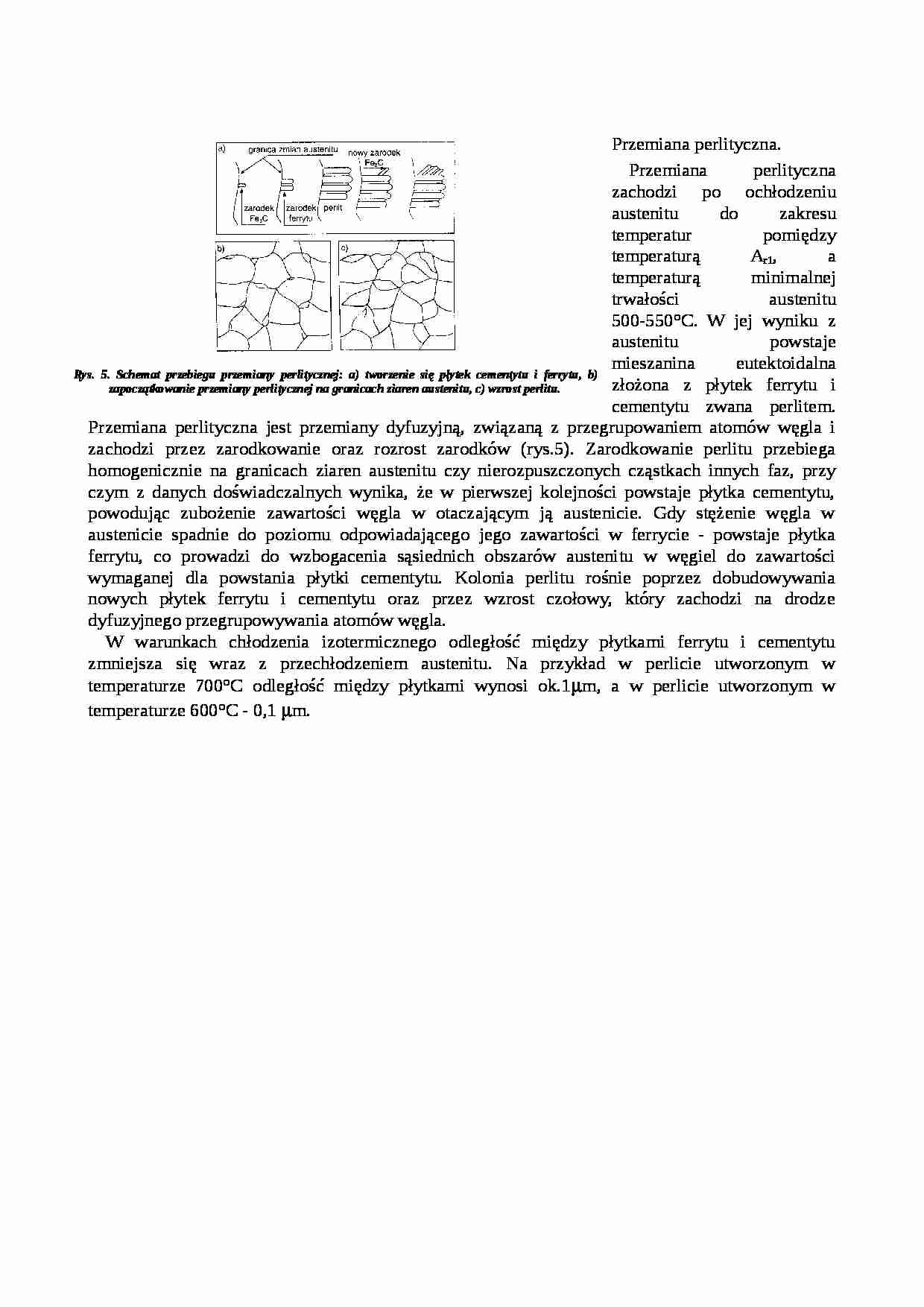 Przemiana perlityczna - strona 1
