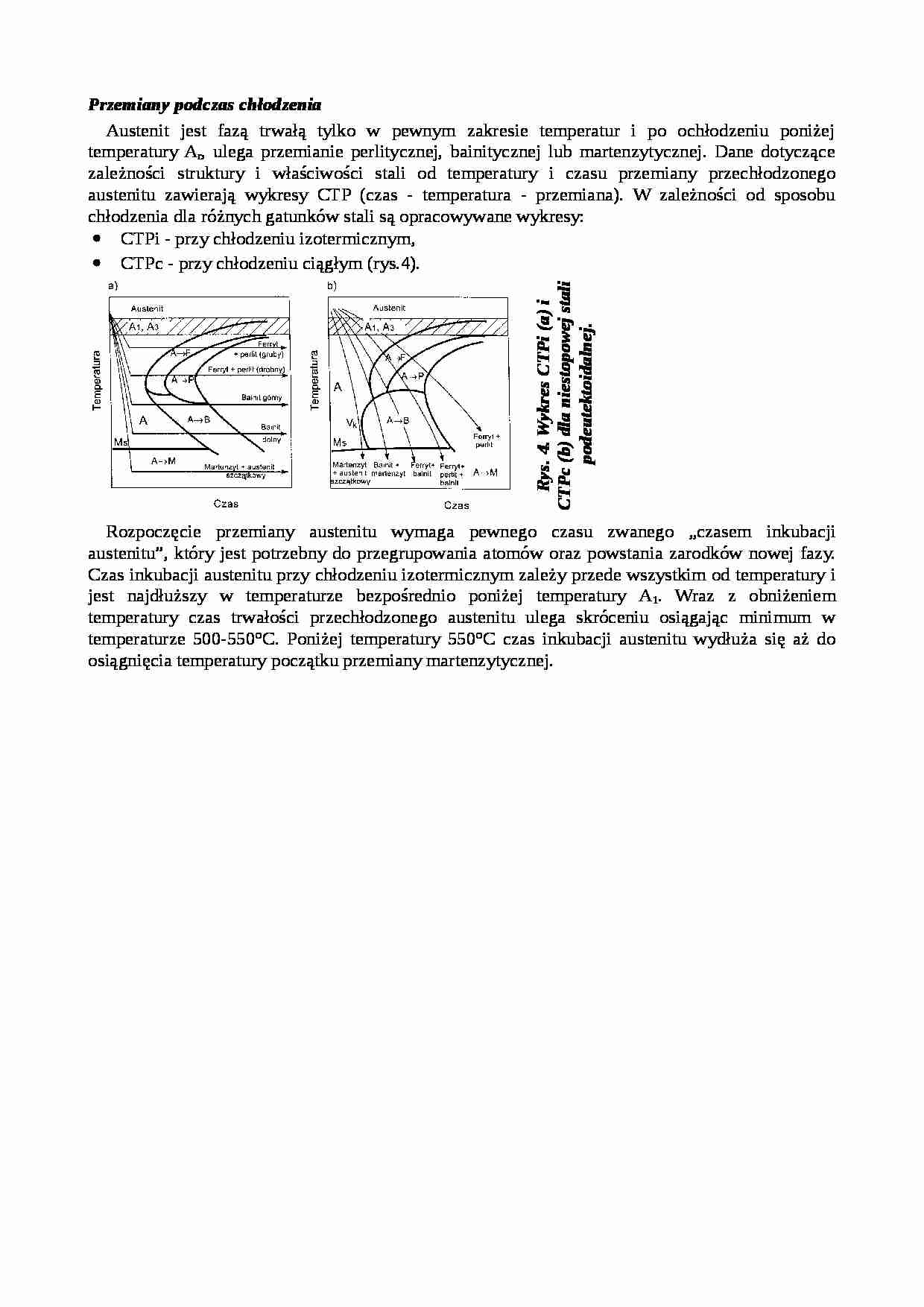 Przemiany podczas chłodzenia - strona 1