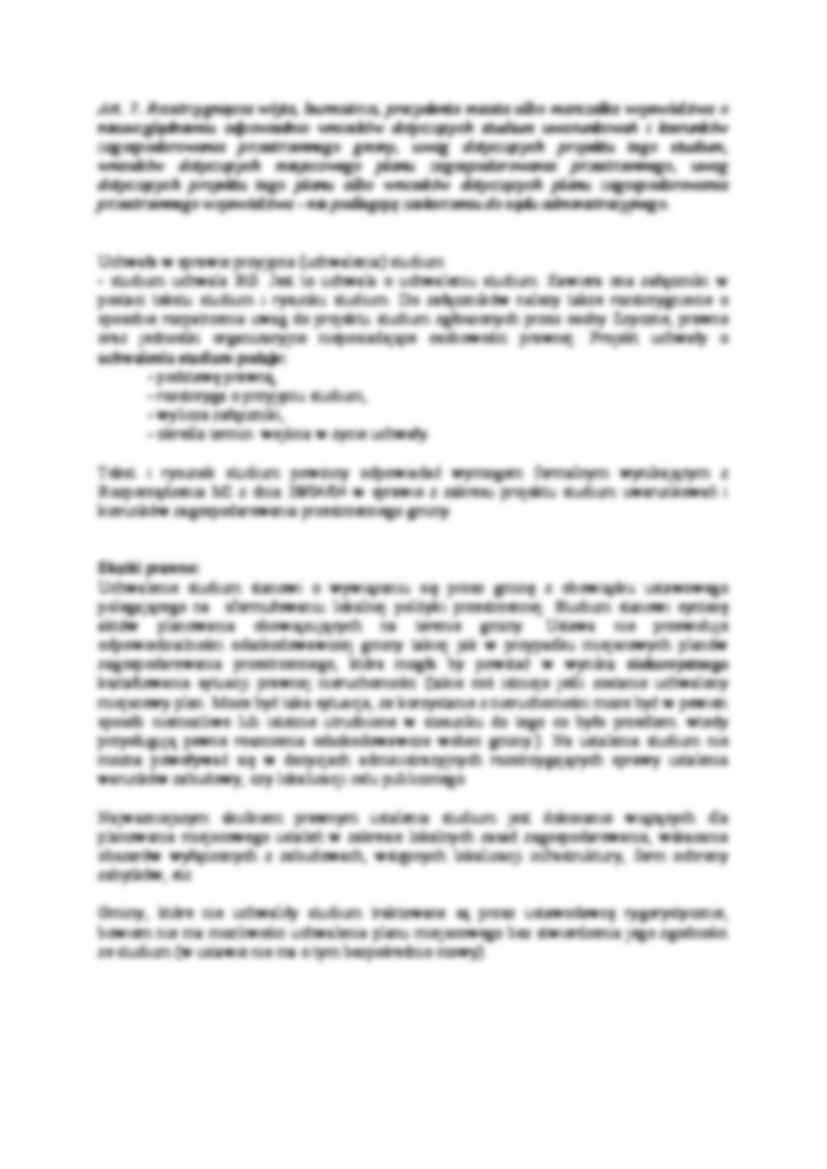 Prawo budowlane i gospodarki przestrzennej-wykład 3 - strona 2