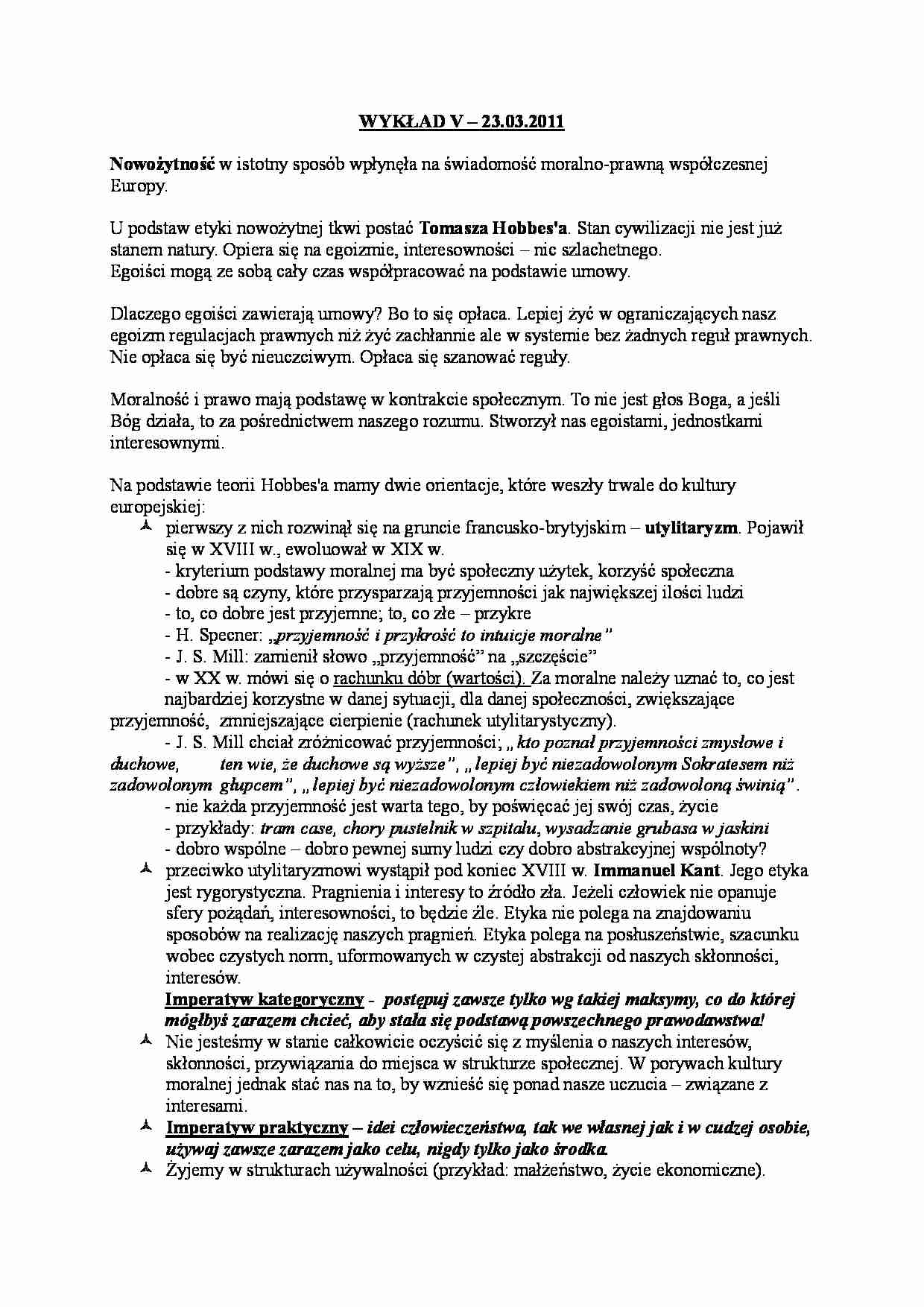 Nowożytność-Wykład  - strona 1