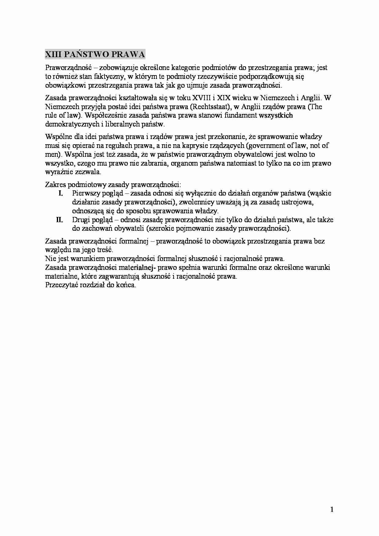 Państwo prawa - strona 1