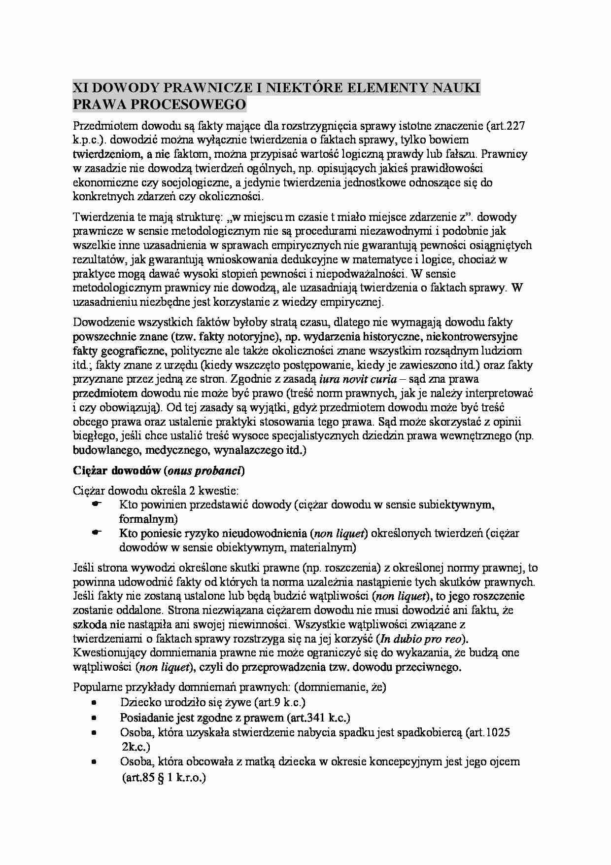 Prawo procesowe - strona 1