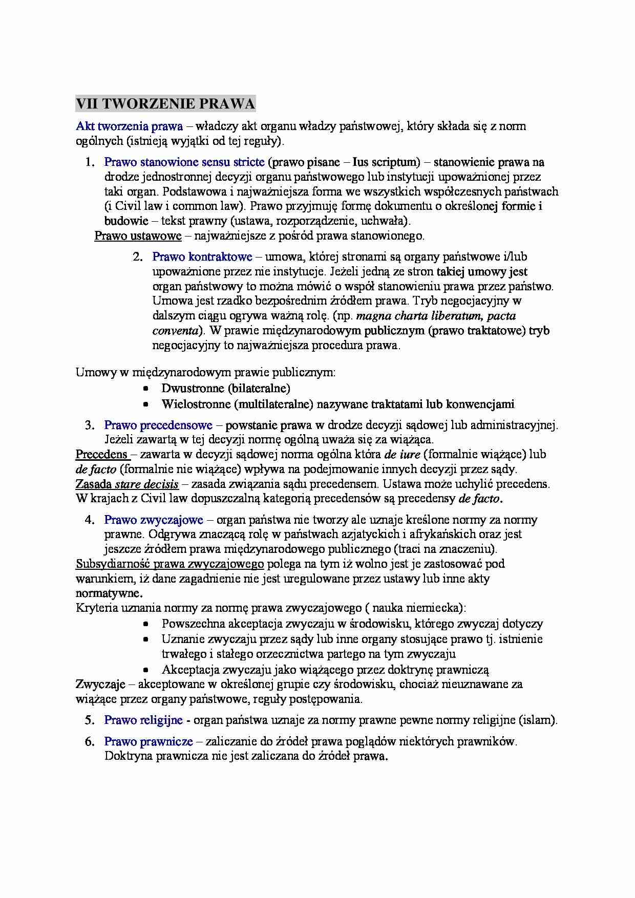 Tworzenie prawa - strona 1