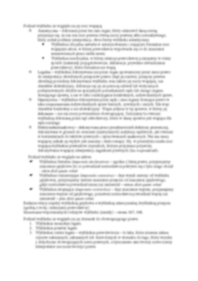 Wykładnia prawa - strona 2