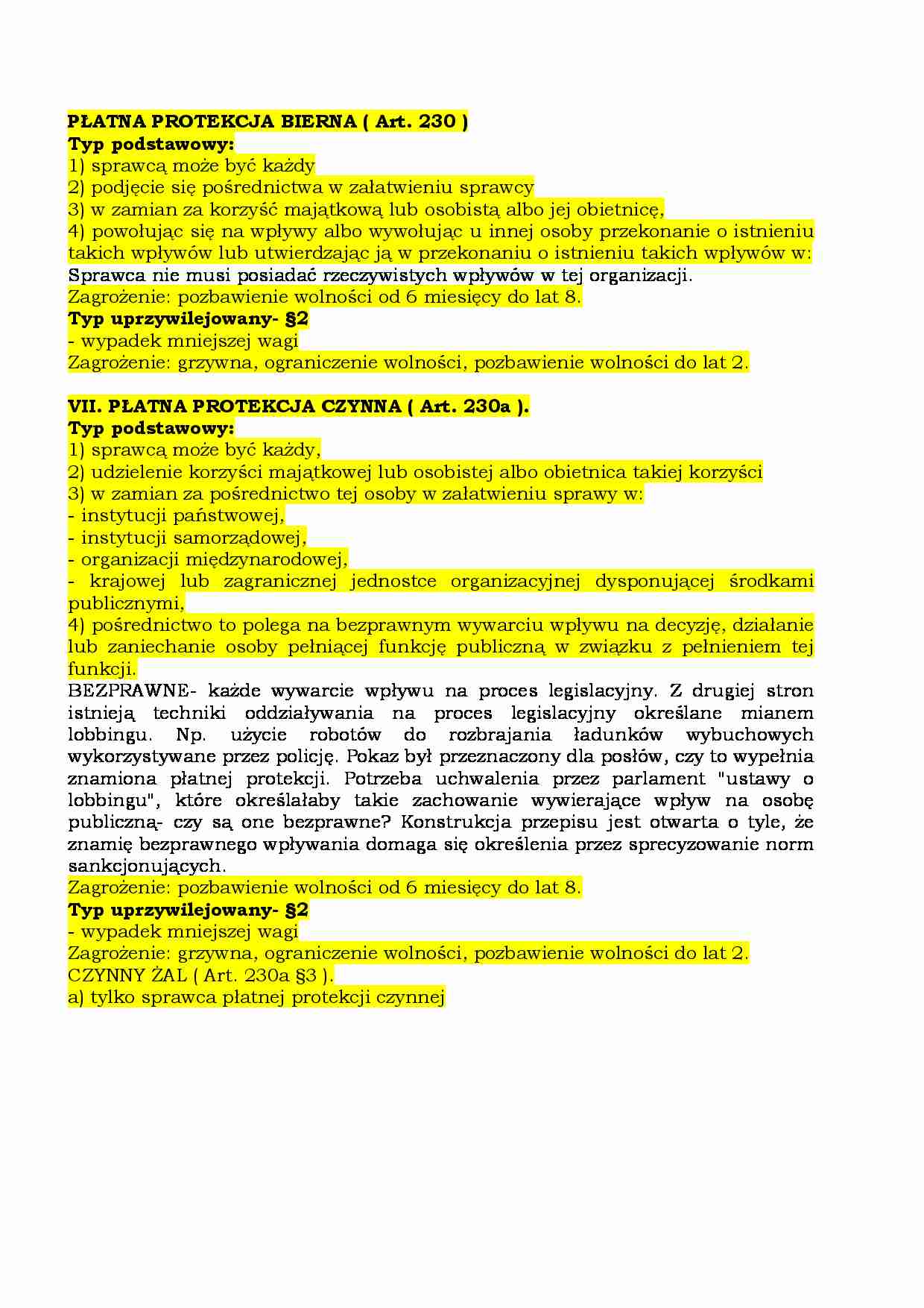Płatna protekcja bierna - strona 1