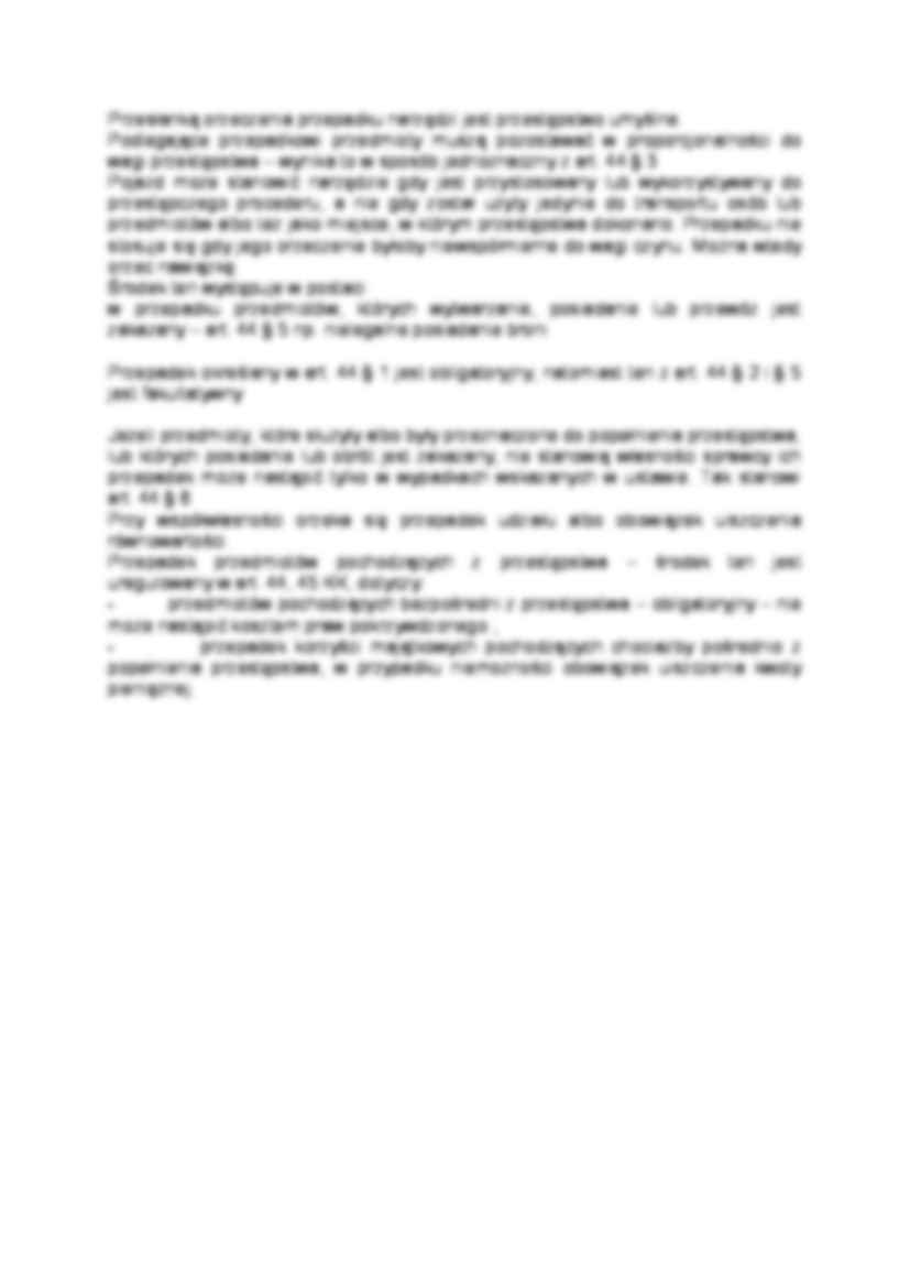 Przepadek przedmiotów art. 44 - strona 2