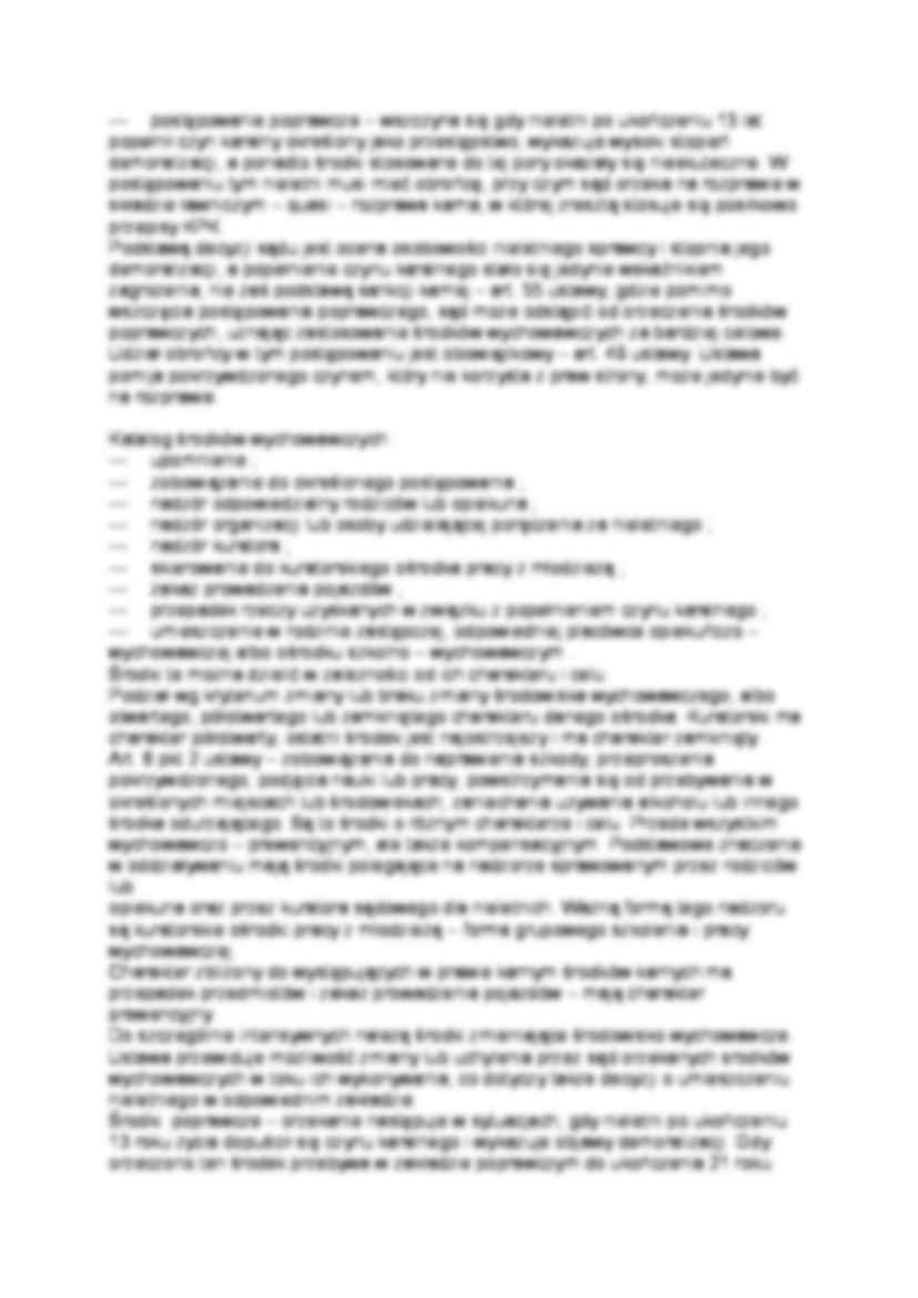 Środki  stosowane wobec nieletnich - strona 2