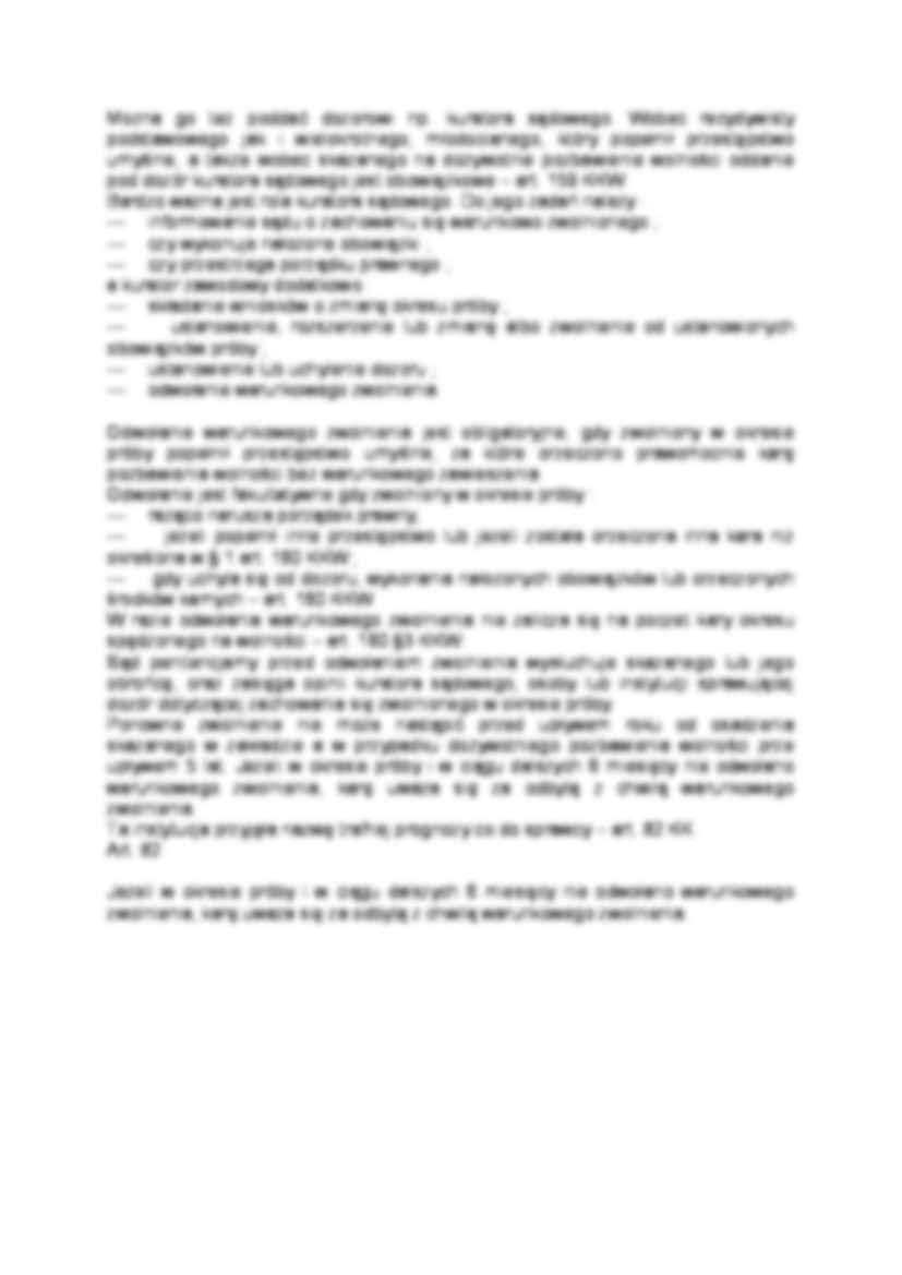 Warunkowe przedterminowe zwolnienie - strona 2