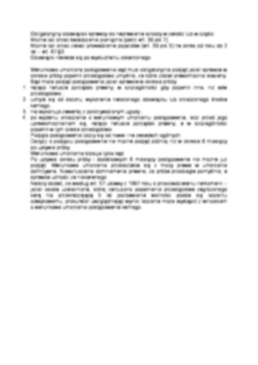 Warunkowe umorzenie postępowania karnego - strona 3