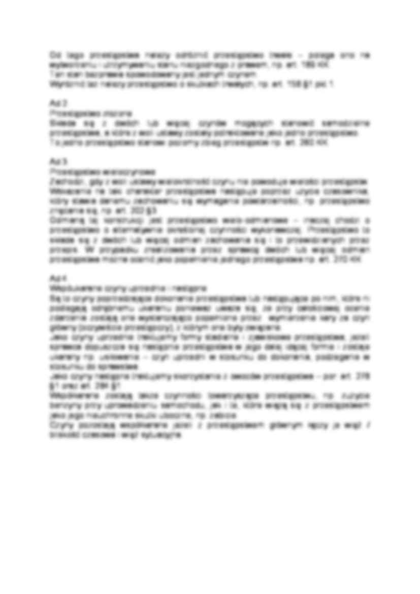 Wymiar kary za ciąg przestępstw art. 91 - strona 3