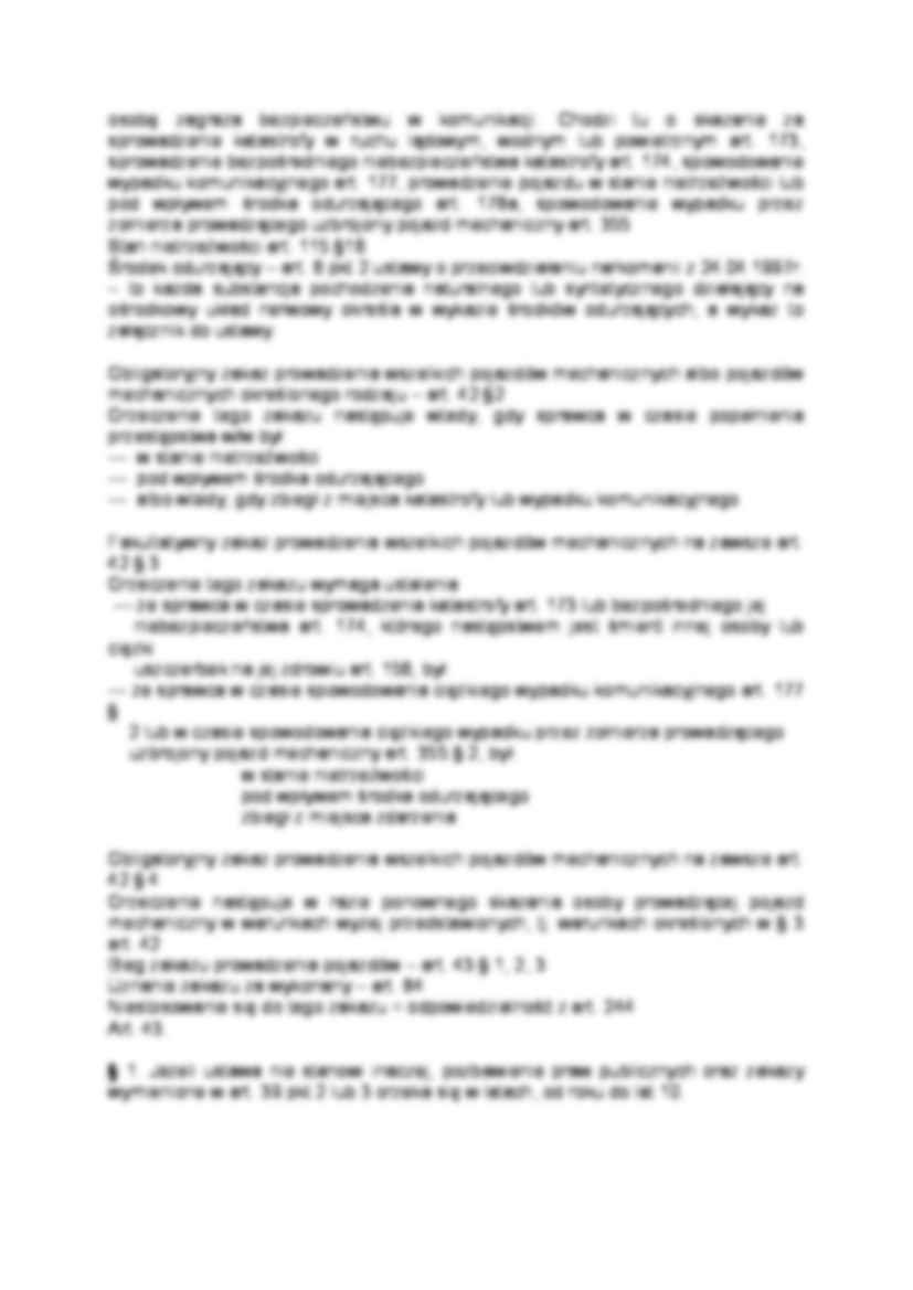 Zakaz prowadzenia pojazdów - strona 2