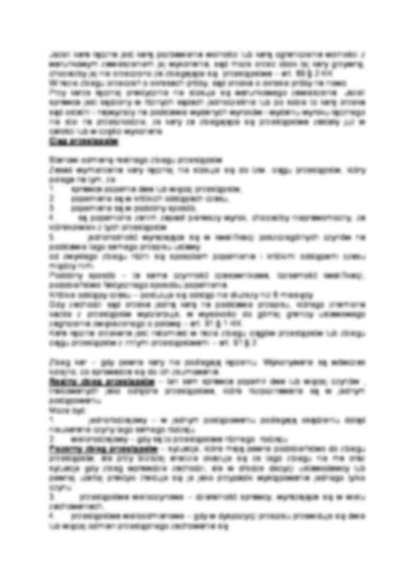 Zbieg przepisów ustawy i zbieg przestępstw - strona 2