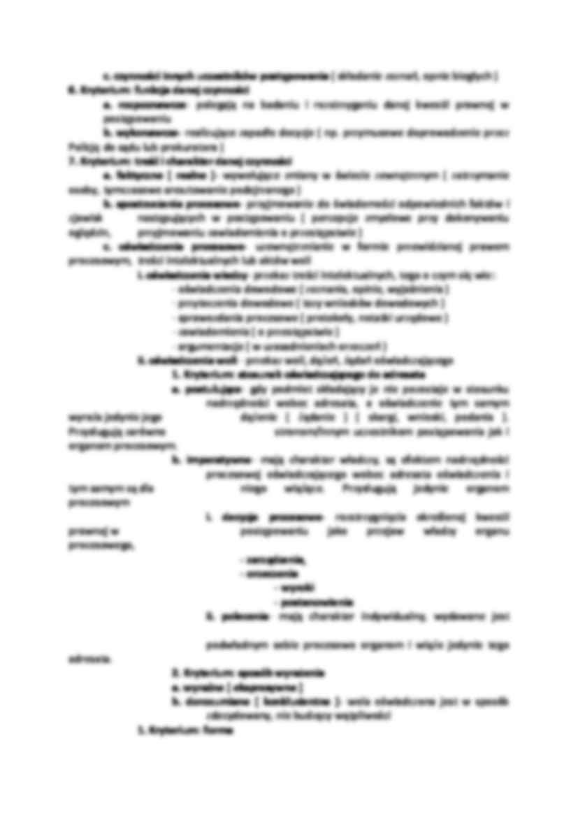 Czynności procesowe - postępowanie karne - strona 2