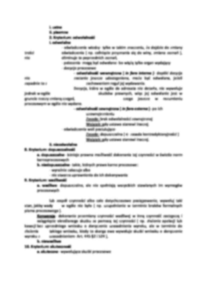 Czynności procesowe - postępowanie karne - strona 3