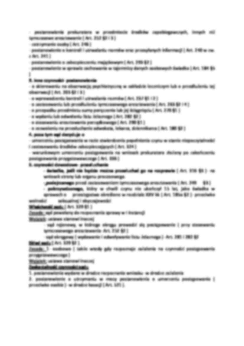 Czynności sądowe w postępowaniu przygotowawczym - strona 2