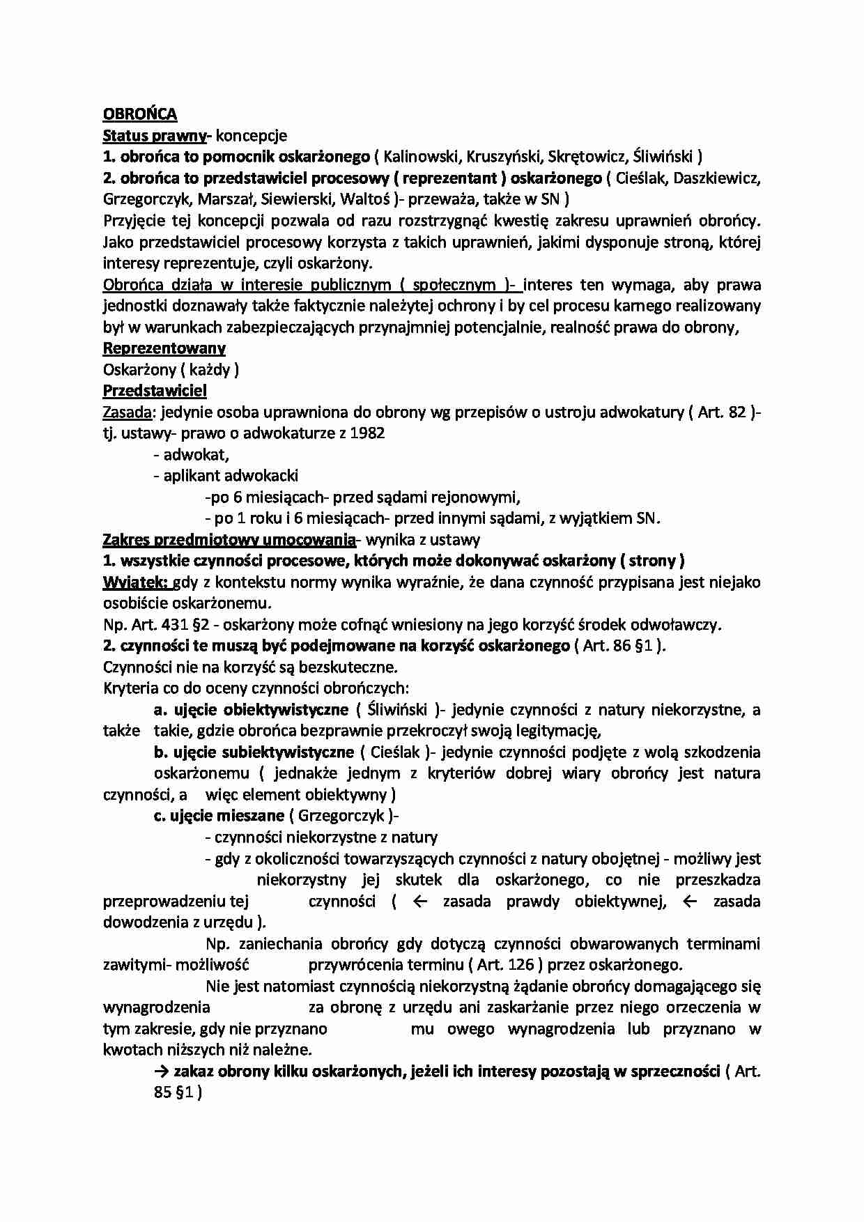 Obrońca-opracowanie - strona 1