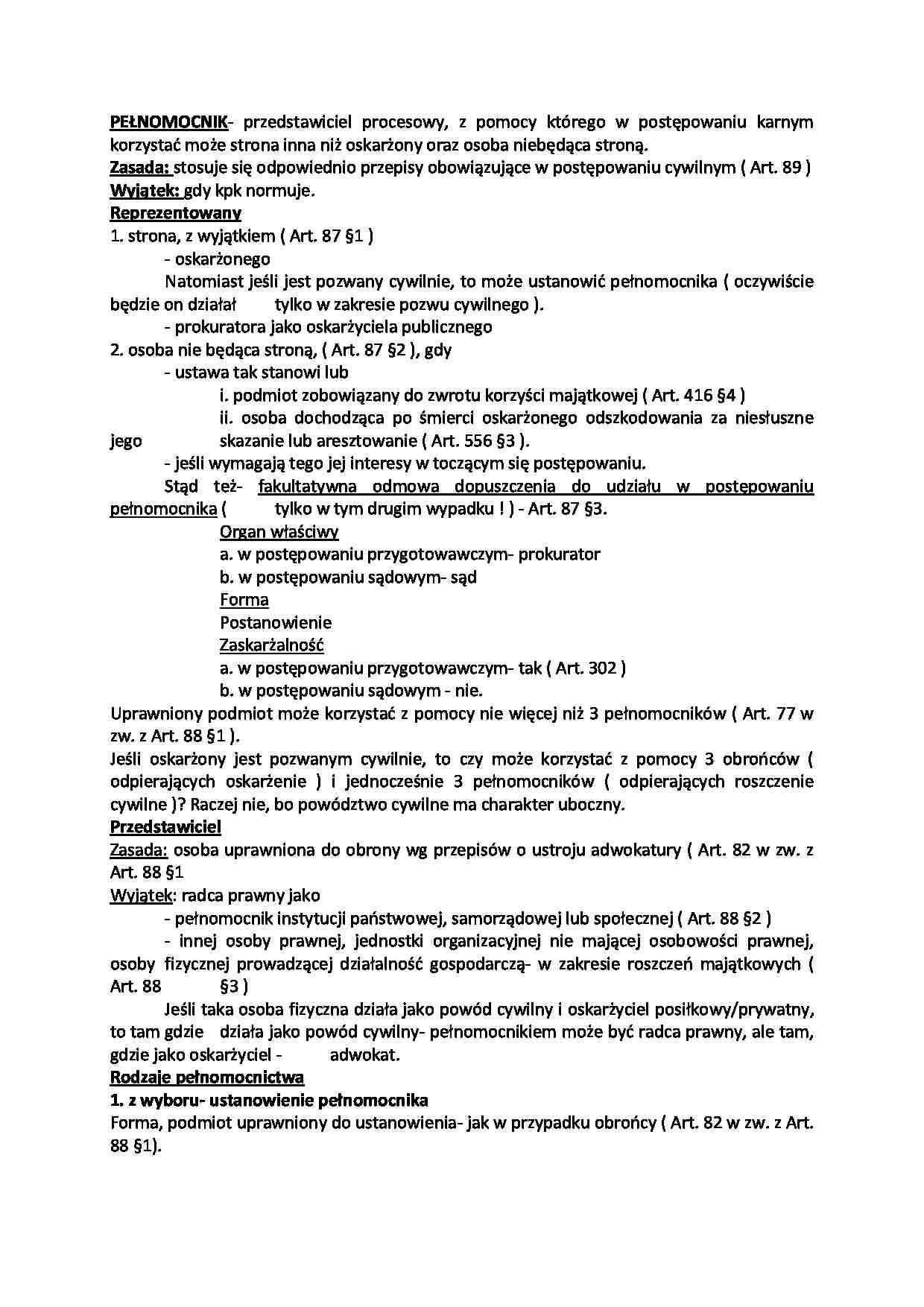 Pełnomocnik-opracowanie - strona 1