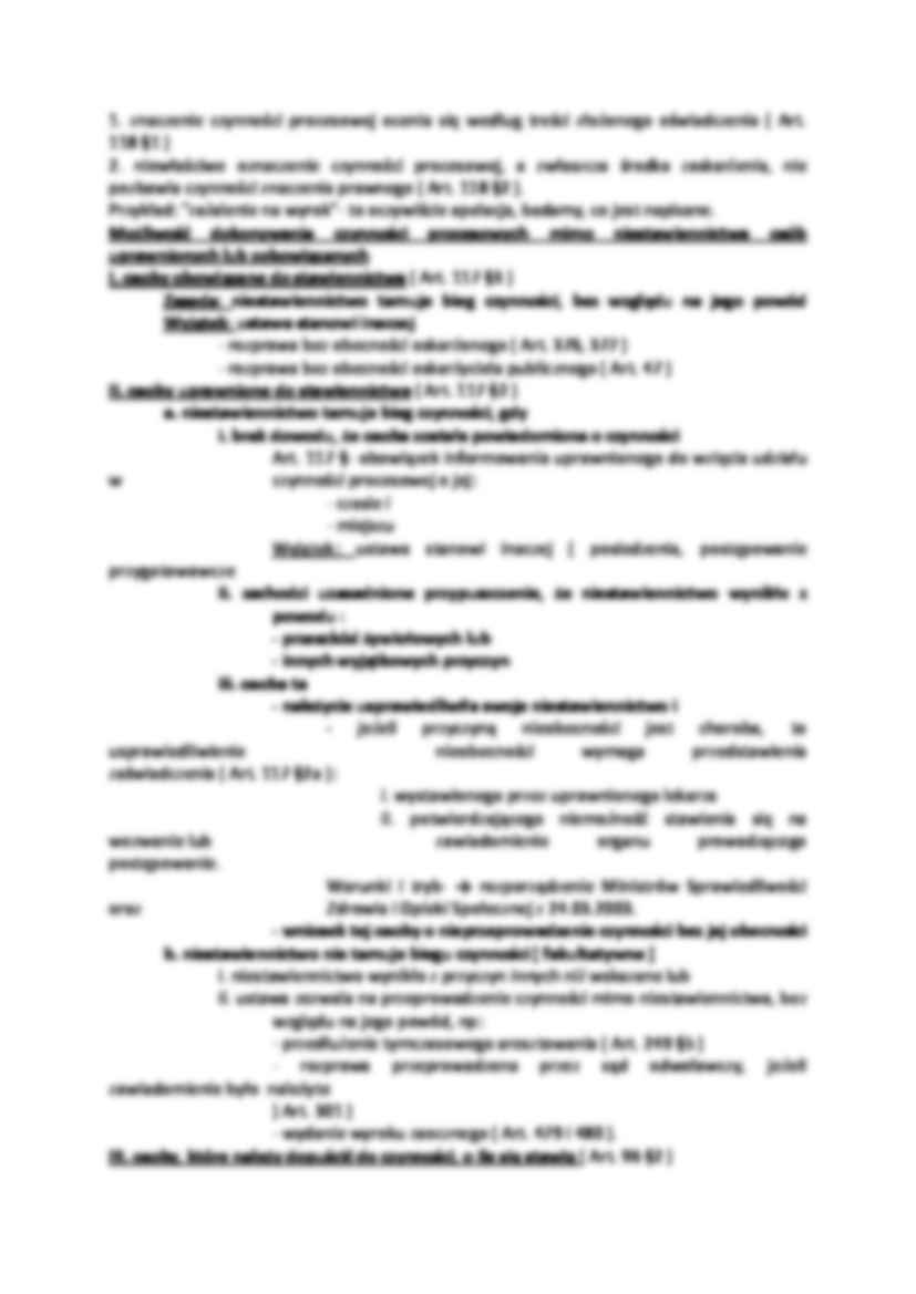 Porządek czynności procesowych - strona 2