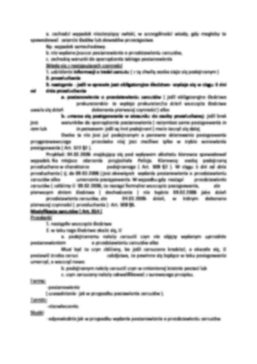 Tok postępowania przygotowawczego - strona 2