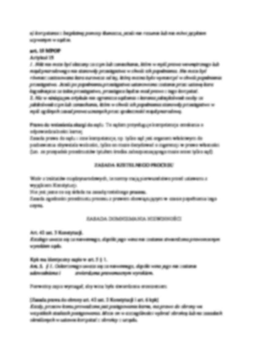 Naczelne zasady procesu karnego-wykład  - strona 3