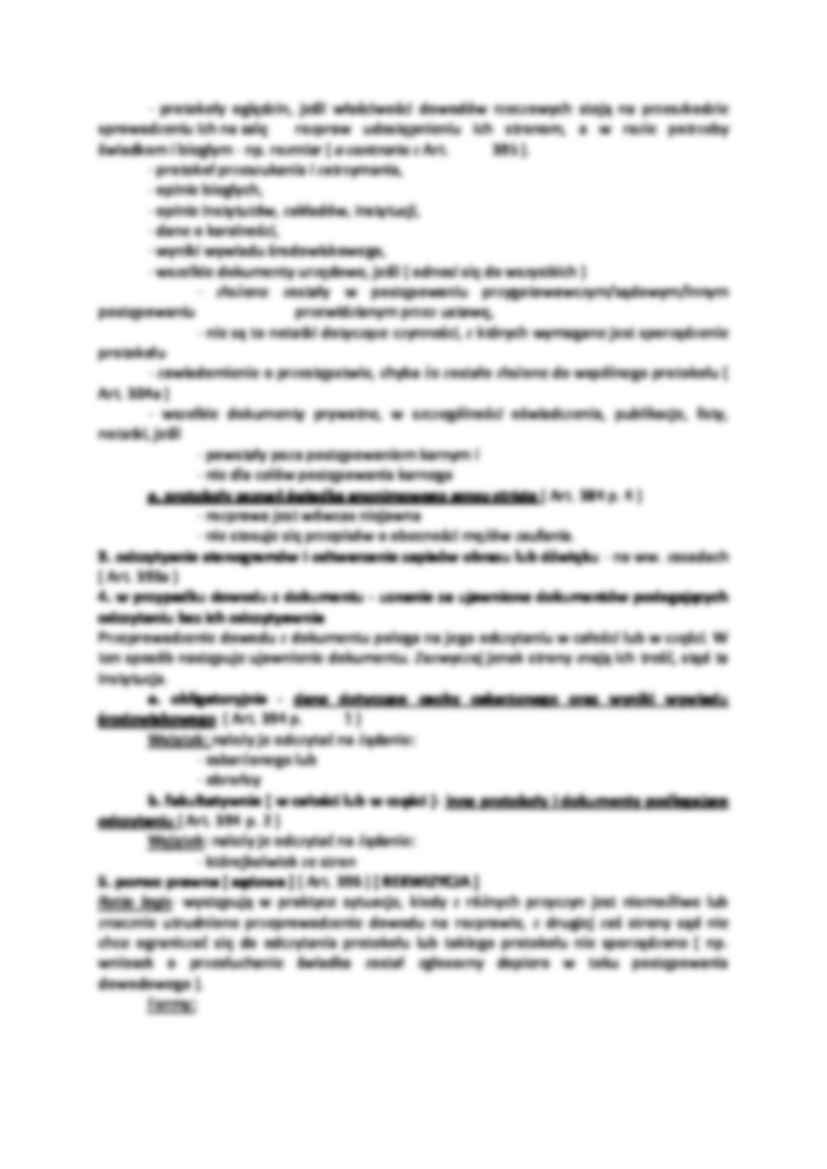 Zasada bezpośredniości-przeprowadzanie dowodów na rozprawie - strona 3