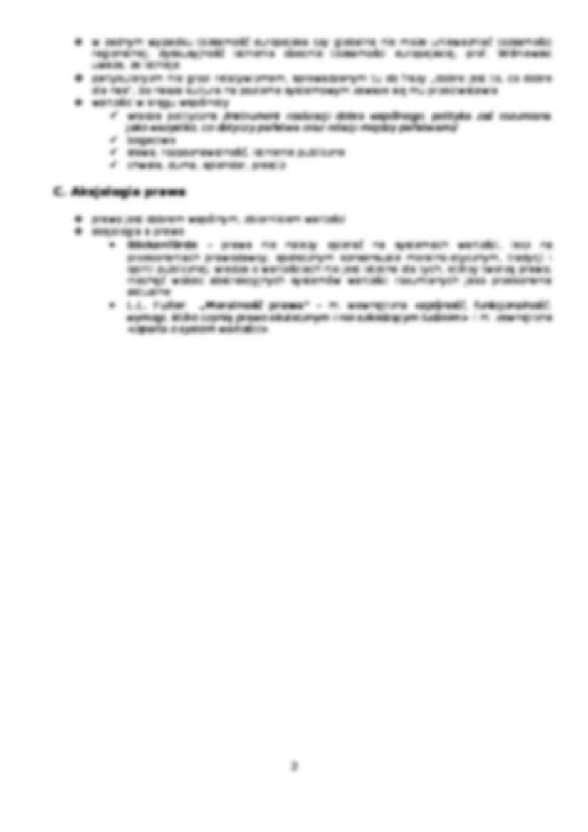 Orientacje aksjologiczne-wykład  - strona 2