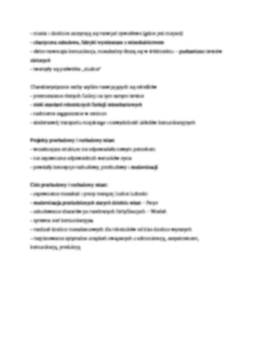 Miasto przemysłowe - charakterystyka - strona 2