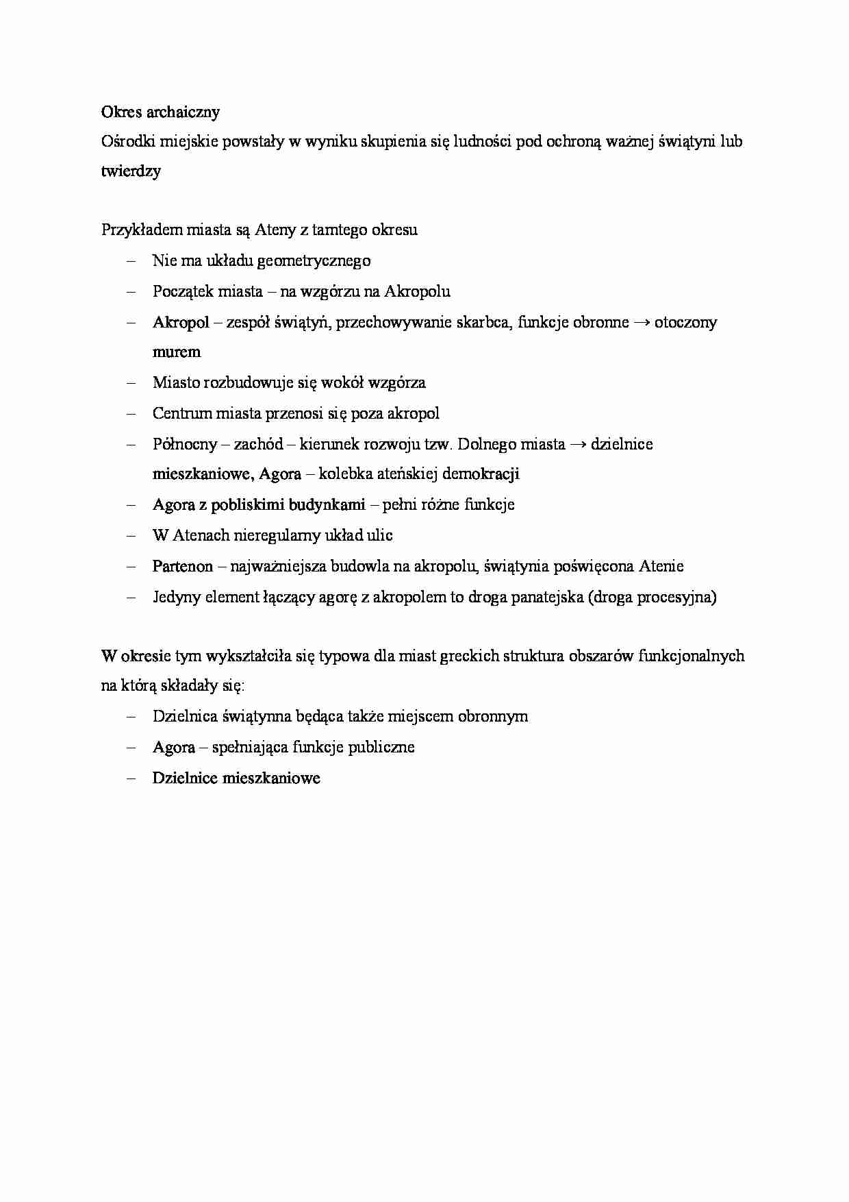 Okres archaiczny - strona 1