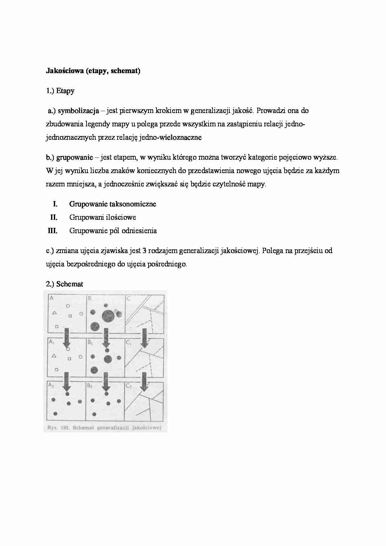 Jakościowa - etapy, schemat. - strona 1