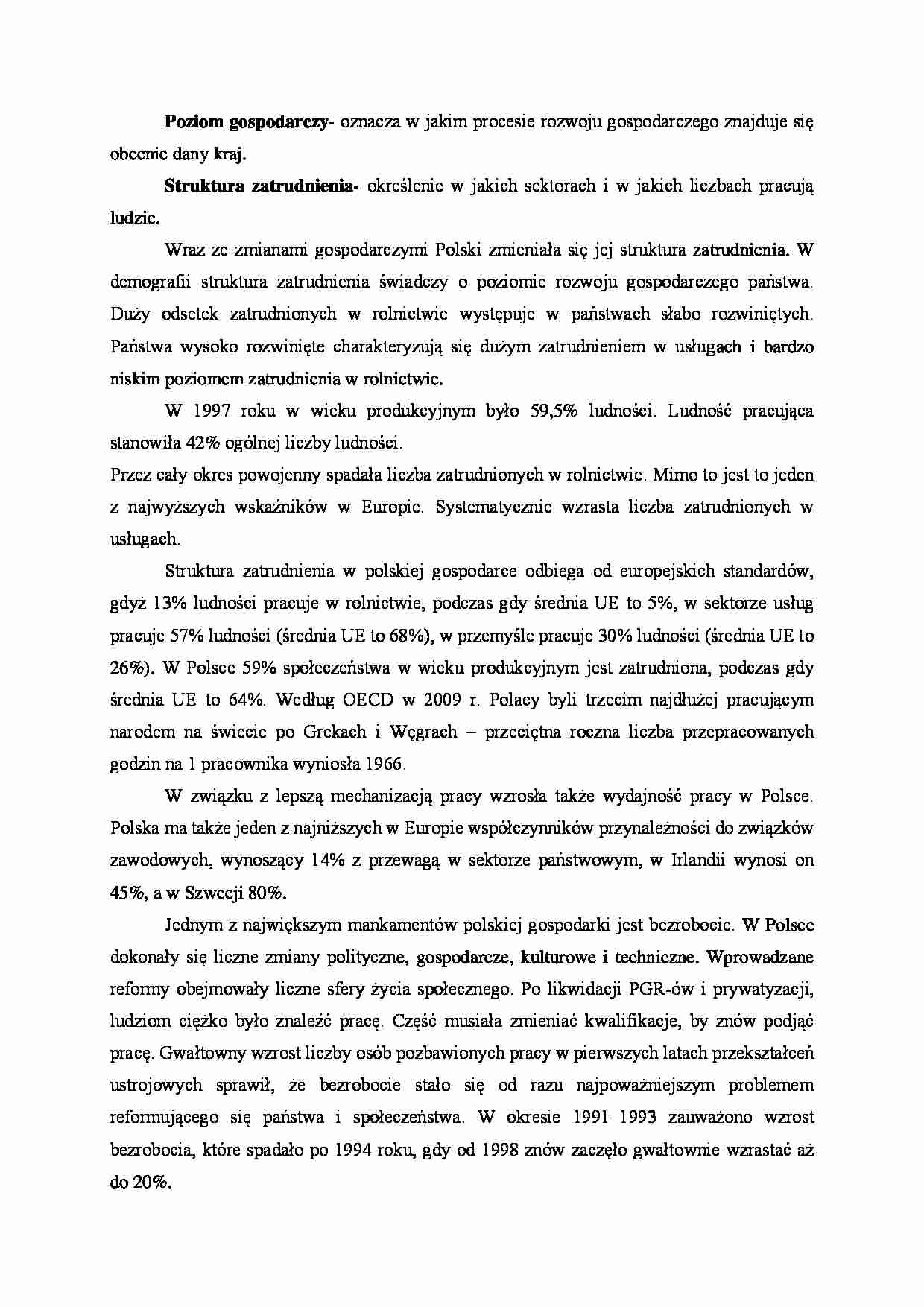 Poziom gospodarczy - strona 1