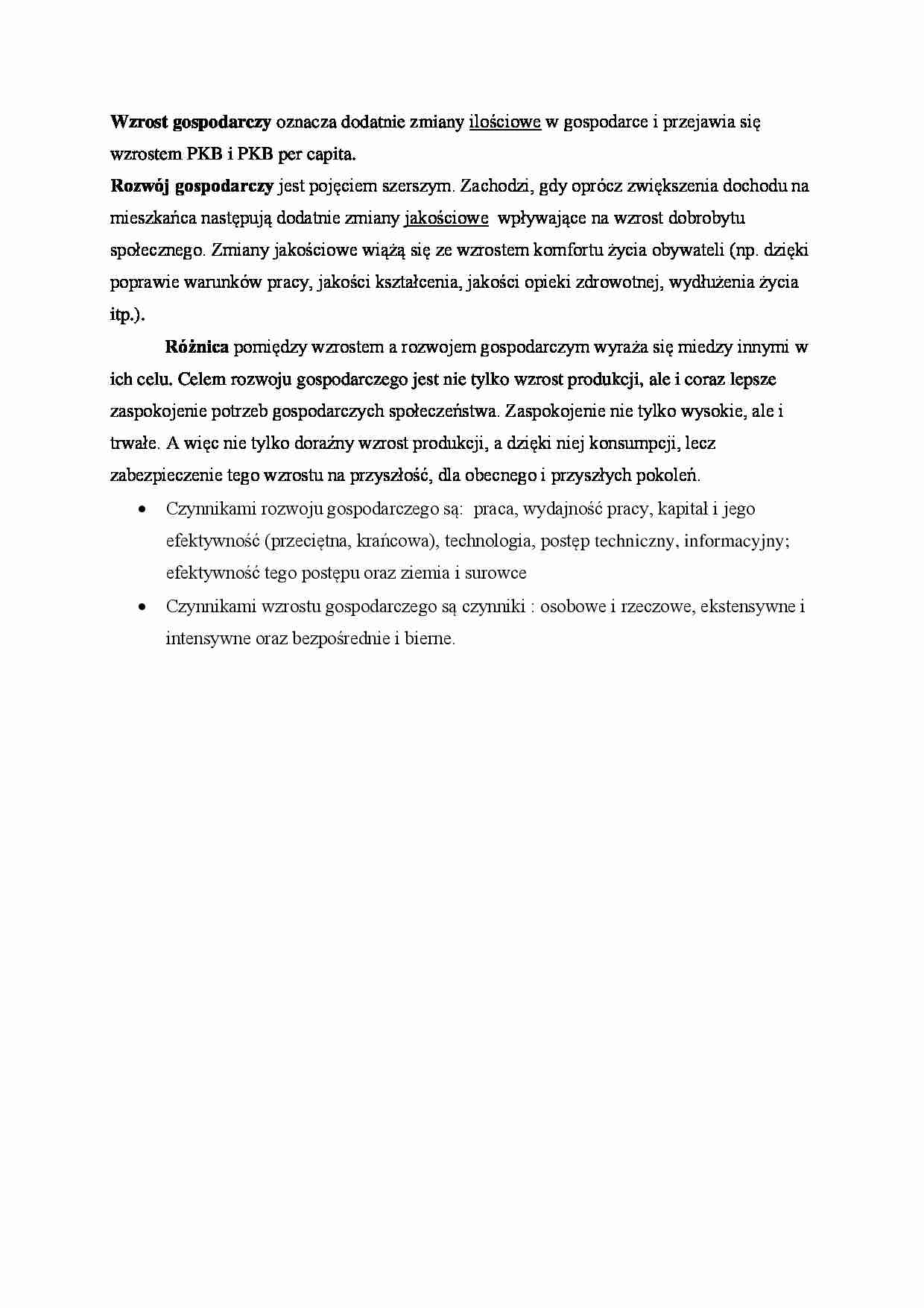 Wzrost gospodarczy - strona 1