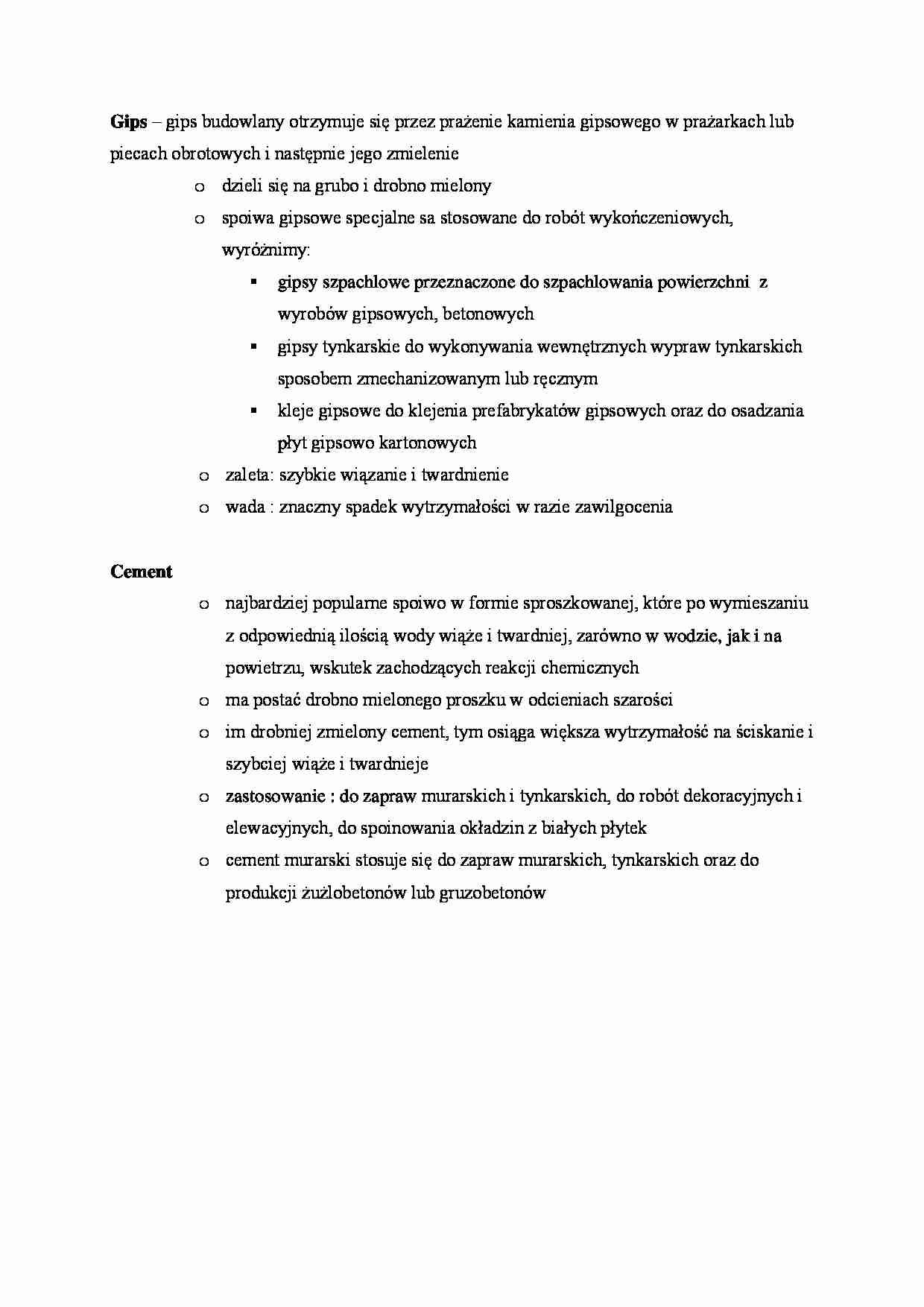 Gips - omówienie - strona 1