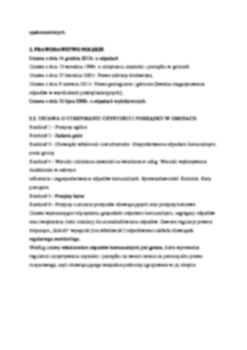 Prawodawstwo europejskie i ramowa dyrektywa odpadowa. - strona 3