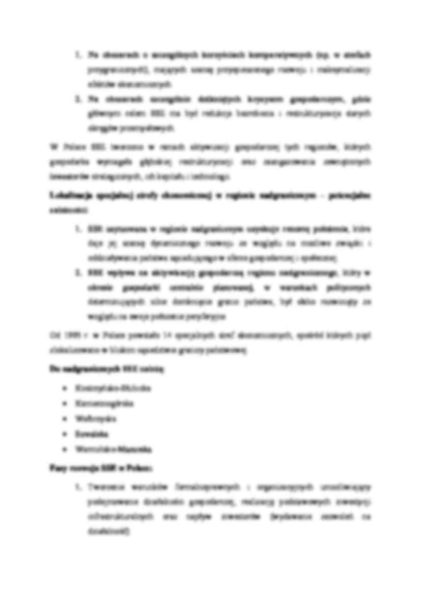 Strefy ekonomiczne jako pośredni środek realizacji celów gospodarki przestrzennej - strona 2