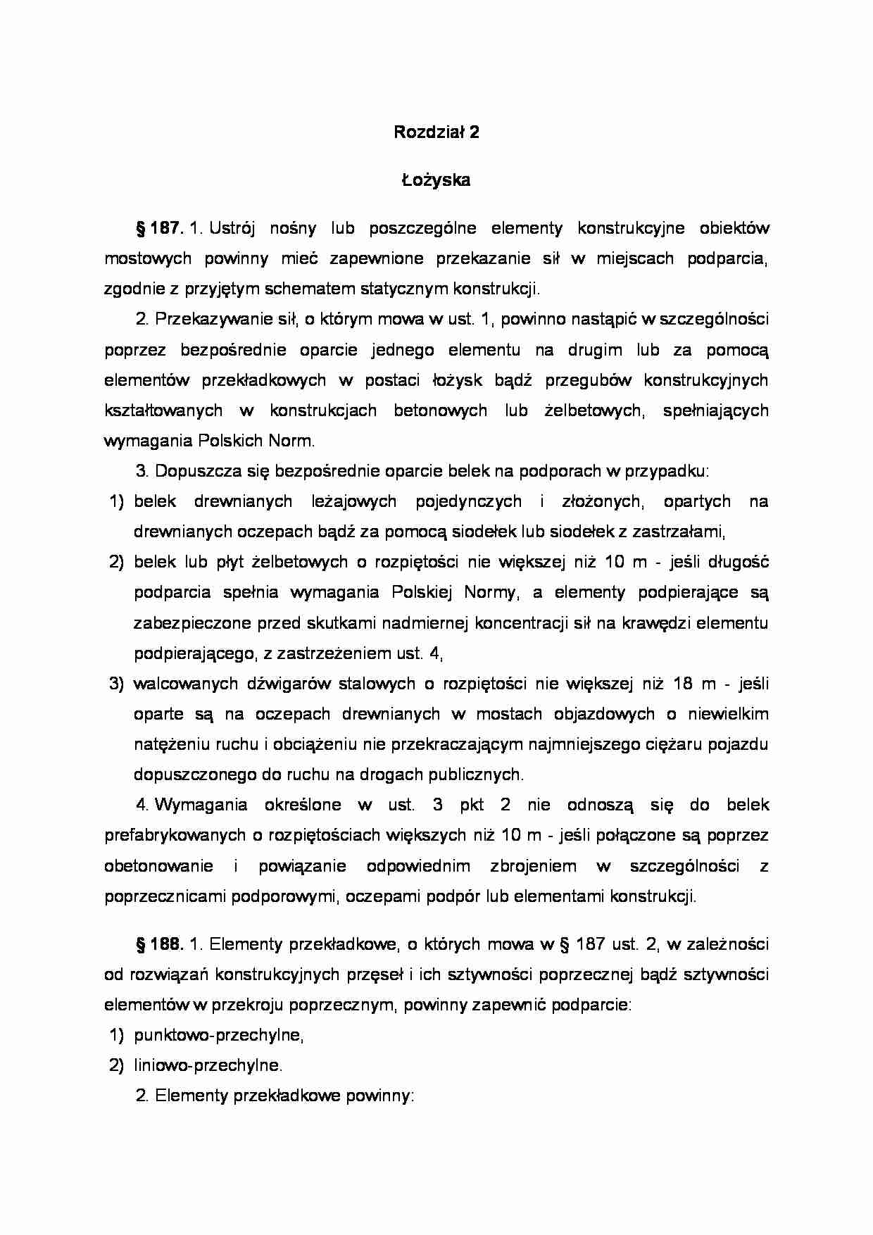 Łożyska - uregulowanie prawne. - strona 1