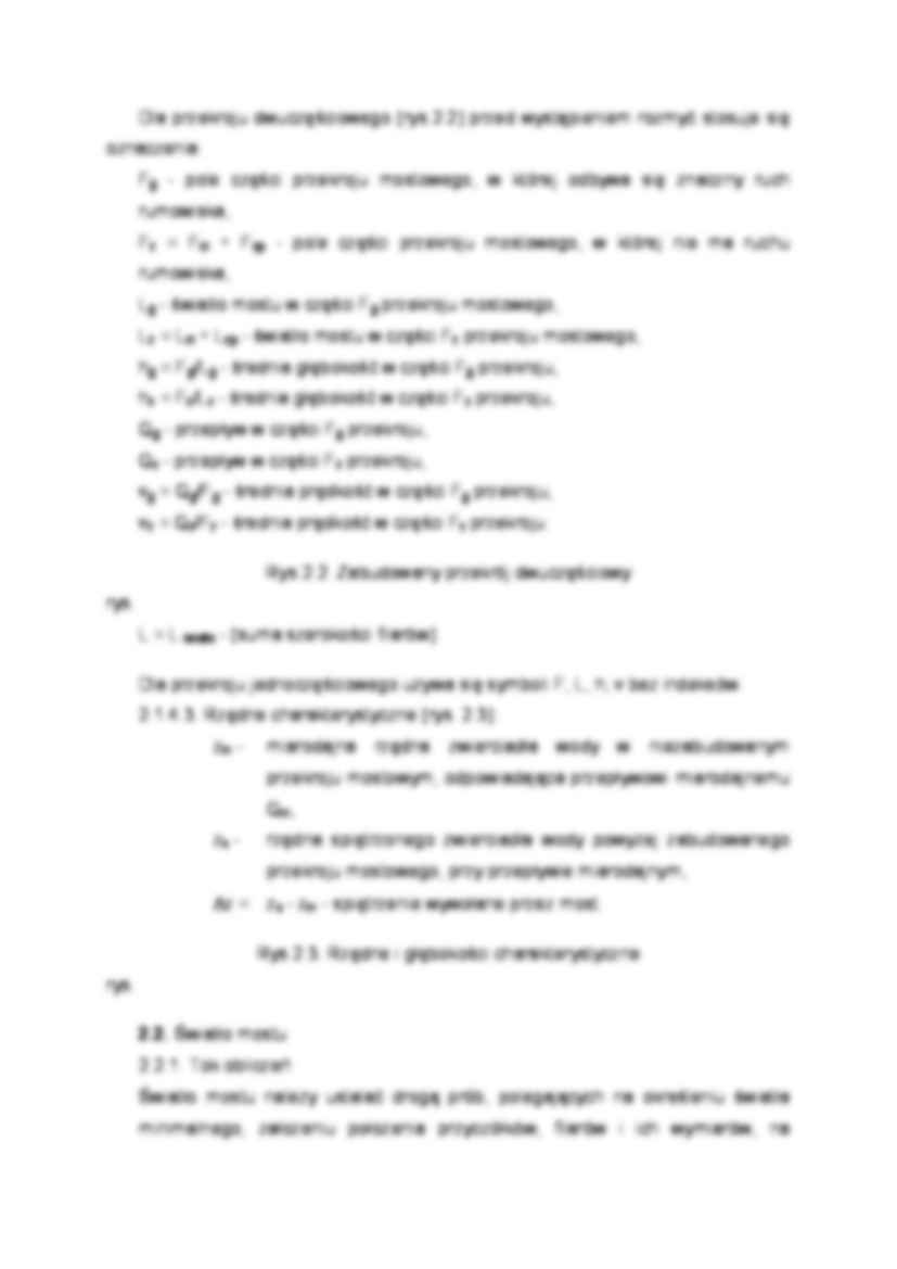 Obliczenia hydrauliczne mostów - strona 3