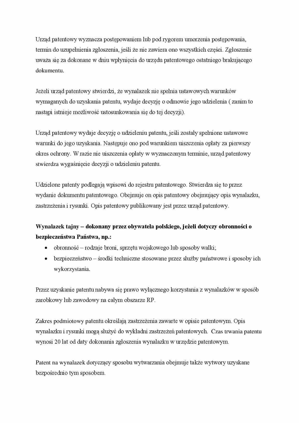 Urząd patentowy i wynalazek tajny. - strona 1