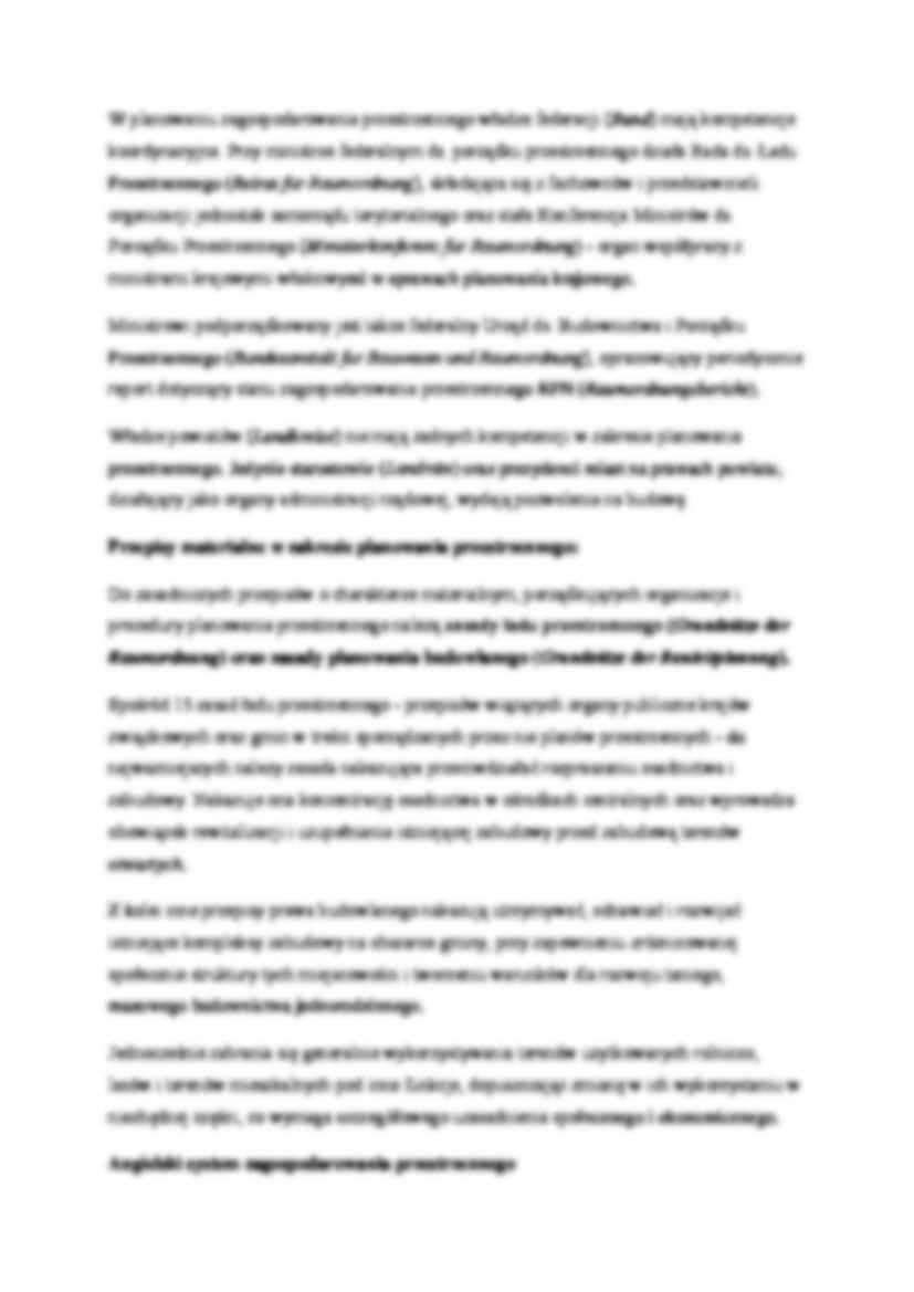 Niemiecki system planowania przestrzennego - strona 3