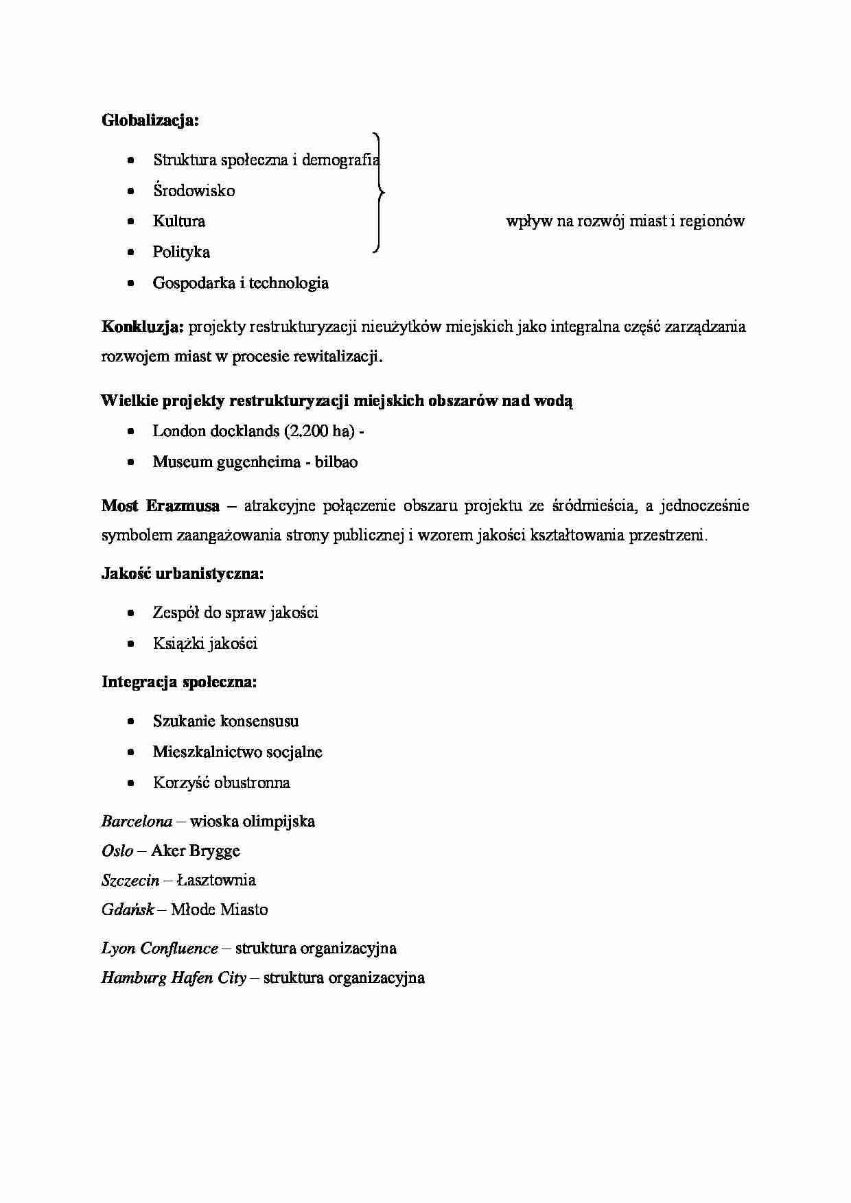 Globalizacja - definicja i konkluzja. - strona 1