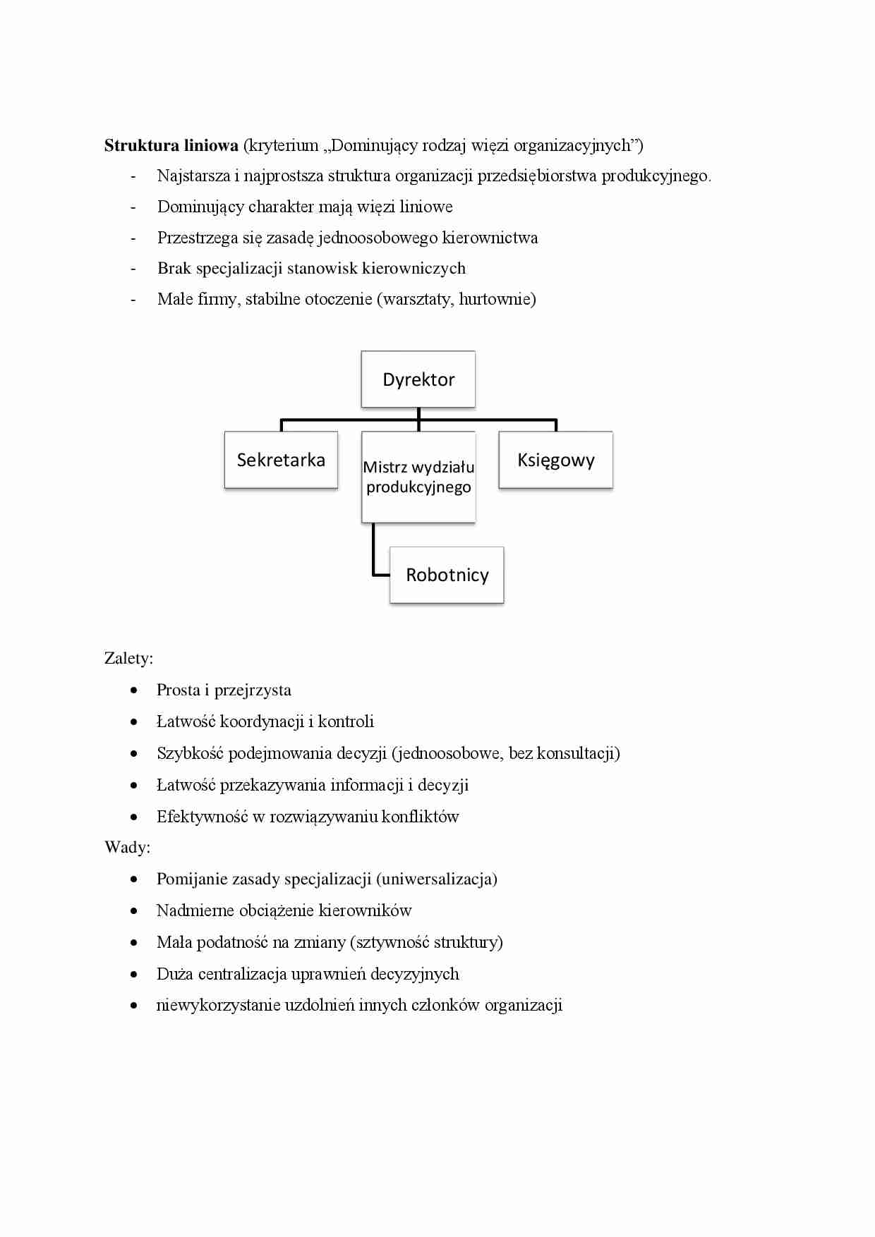 Struktura liniowa - omówienie. - strona 1