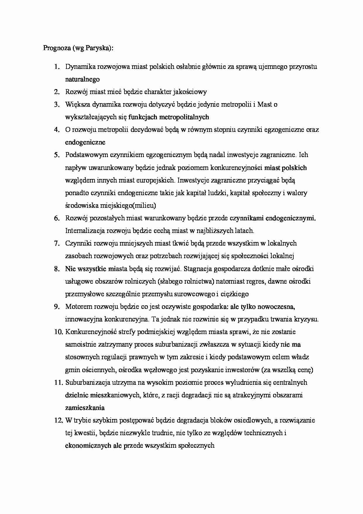 Prognoza według Paryska - strona 1