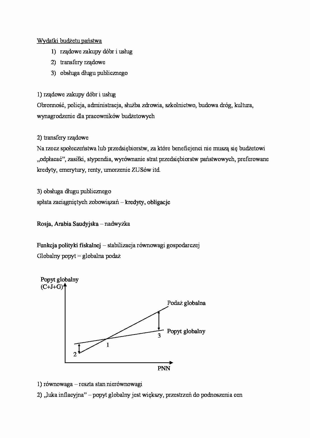Wydatki budżetu państwa - strona 1