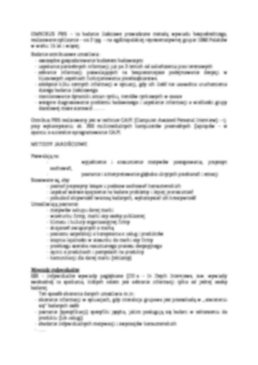 Badania panelowe - klasyfikacja - strona 2