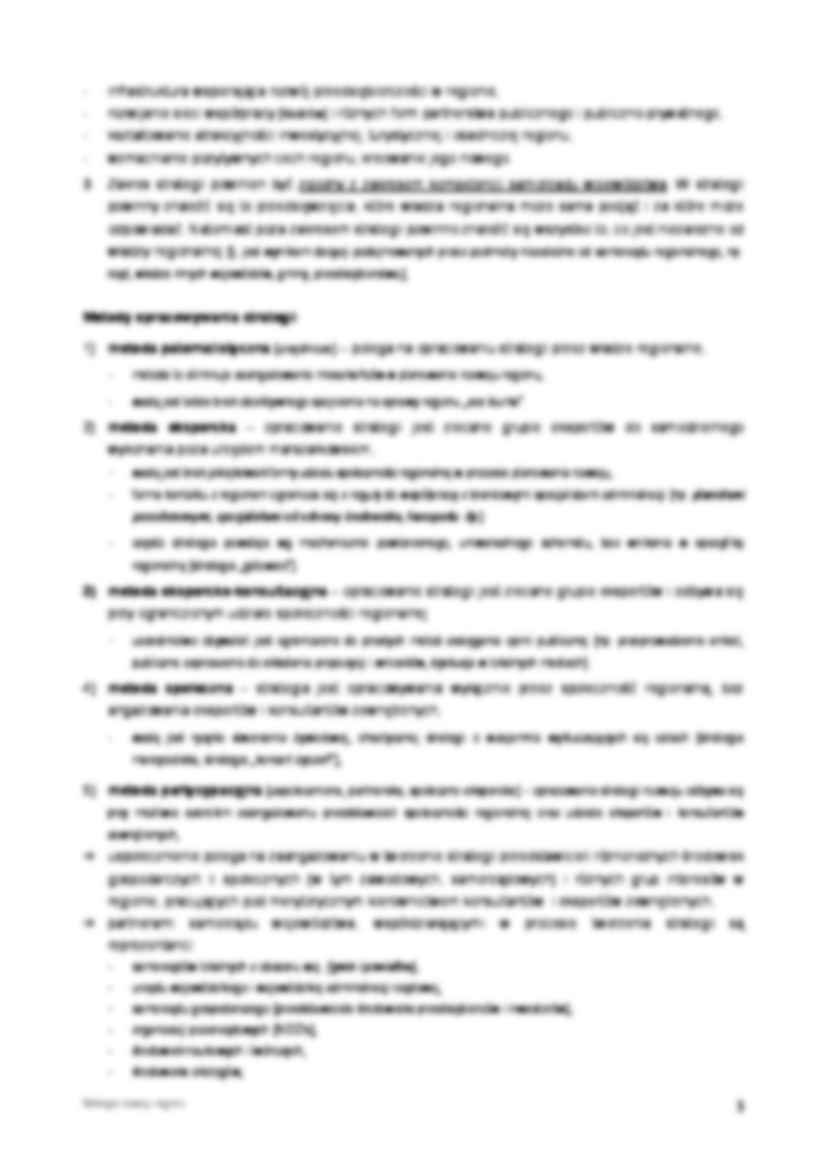 Strategia rozwoju regionu - strona 3