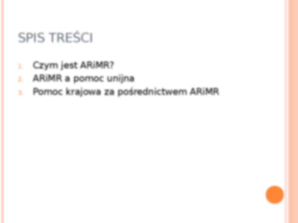 Agencja Restrukturyzaci i Modernizacji Rolnictwa - prezentacja - strona 2